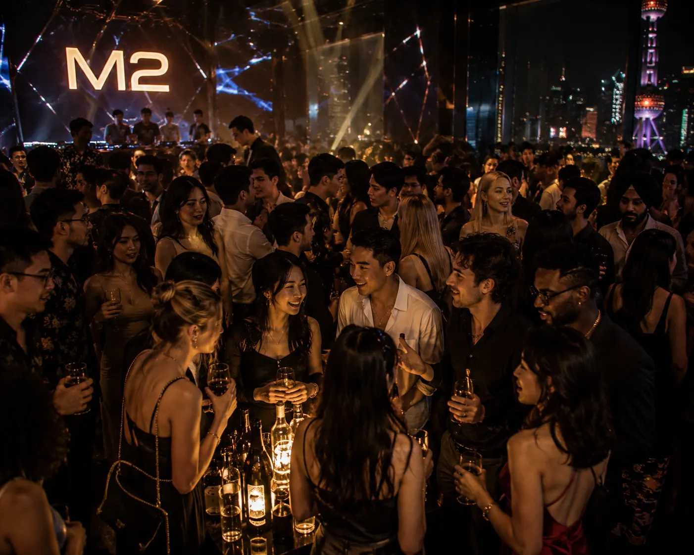 Shanghai nightclub scene
