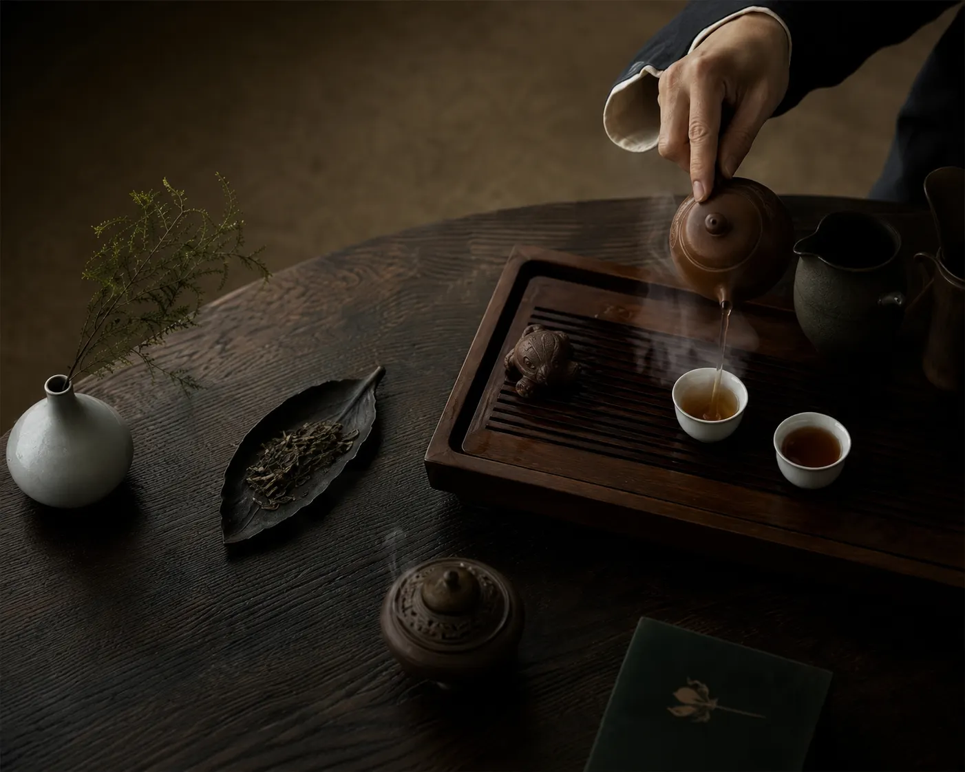 Tea ceremony scene